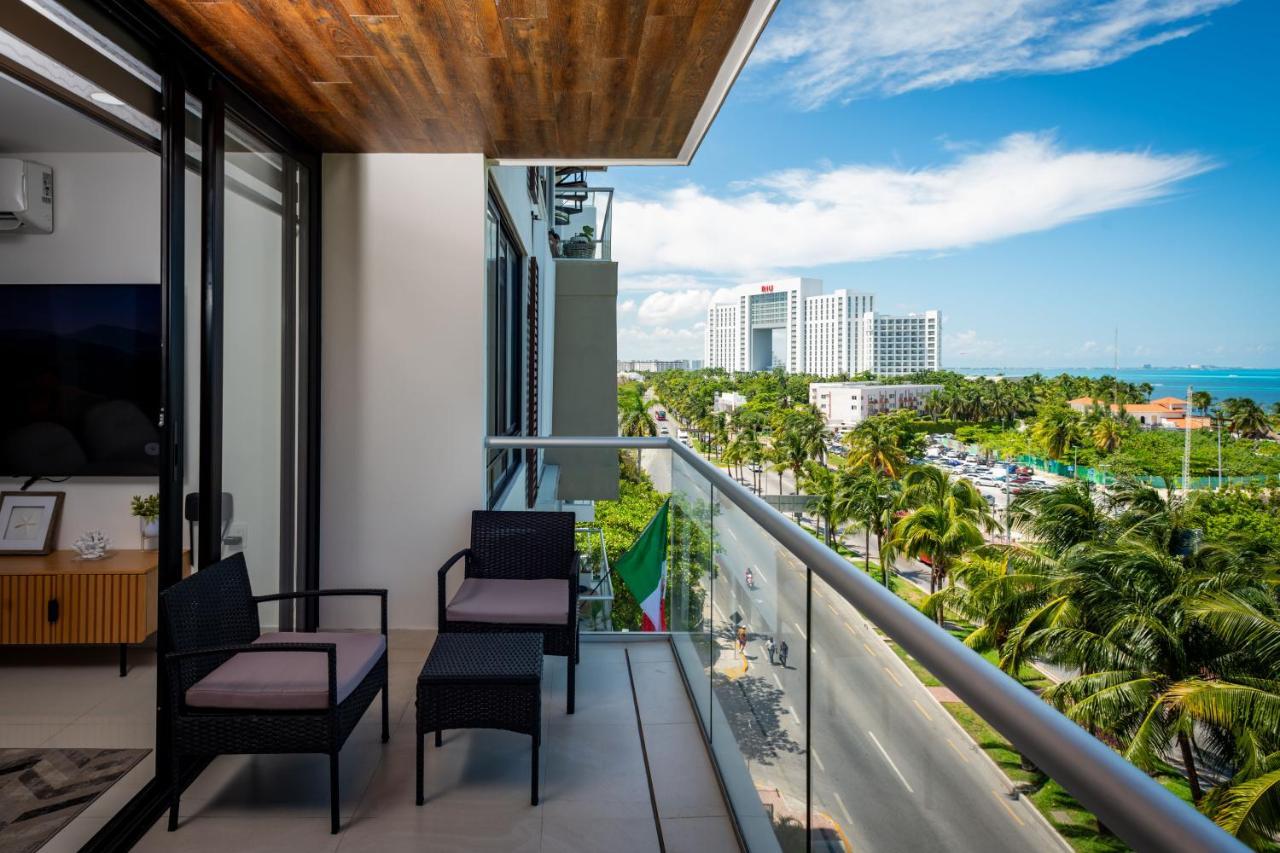 Aloja Oceanview In The Hotel Zone Cancún Exteriör bild