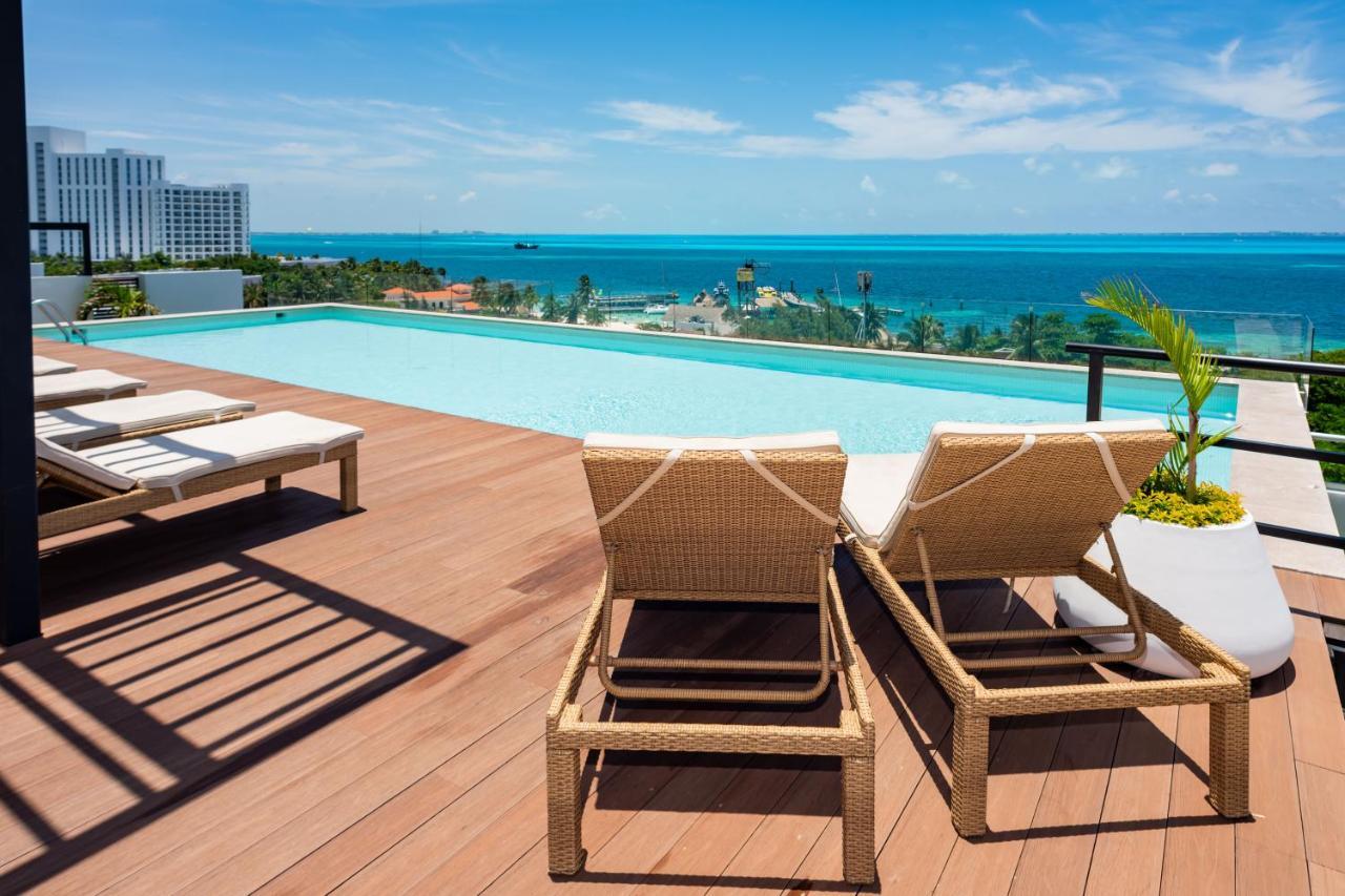 Aloja Oceanview In The Hotel Zone Cancún Exteriör bild